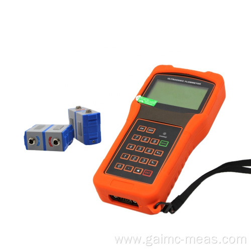 RS232 clamp on ultrasonic flow meter handheld